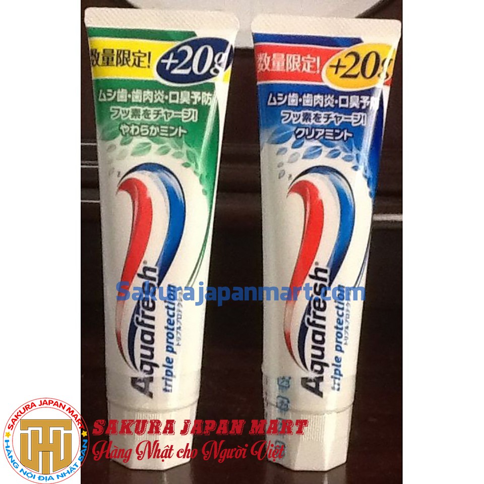 Kem đánh răng Aquafresh + 20g